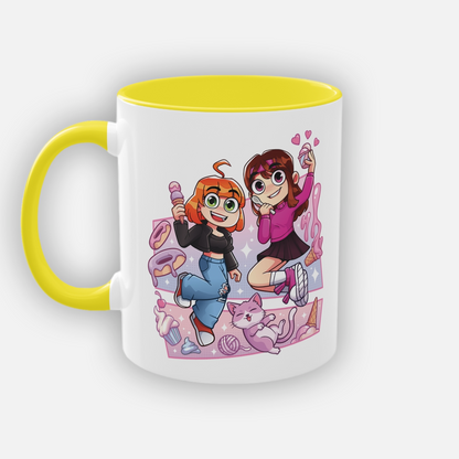 Mug Anna & Lucy Girly