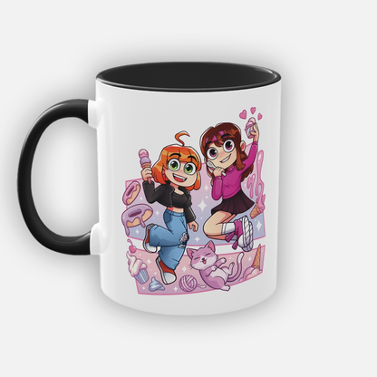 Mug Anna & Lucy Girly
