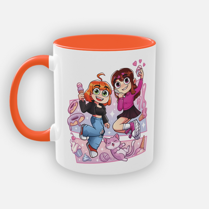 Mug Anna & Lucy Girly