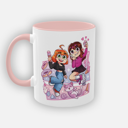 Mug Anna & Lucy Girly