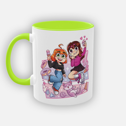 Mug Anna & Lucy Girly