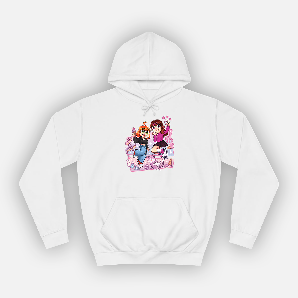 Sweat Anna & Lucy Girly Adulte
