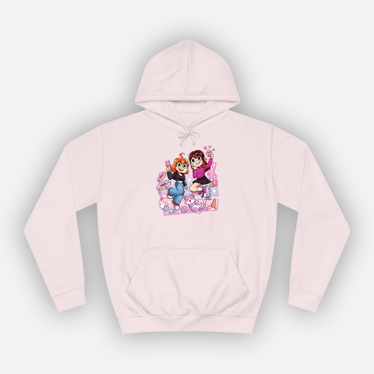 Sweat Anna & Lucy Girly Adulte