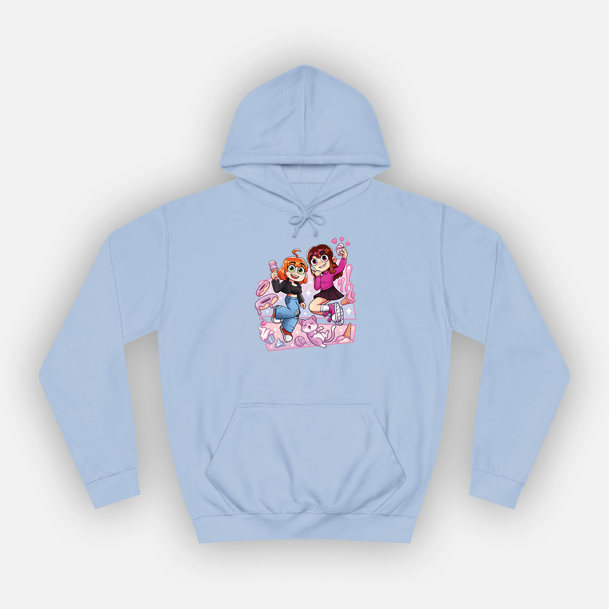 Sweat Anna & Lucy Girly Adulte