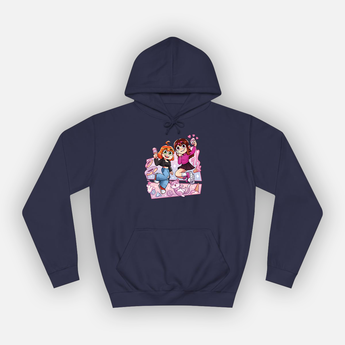 Sweat Anna & Lucy Girly Adulte