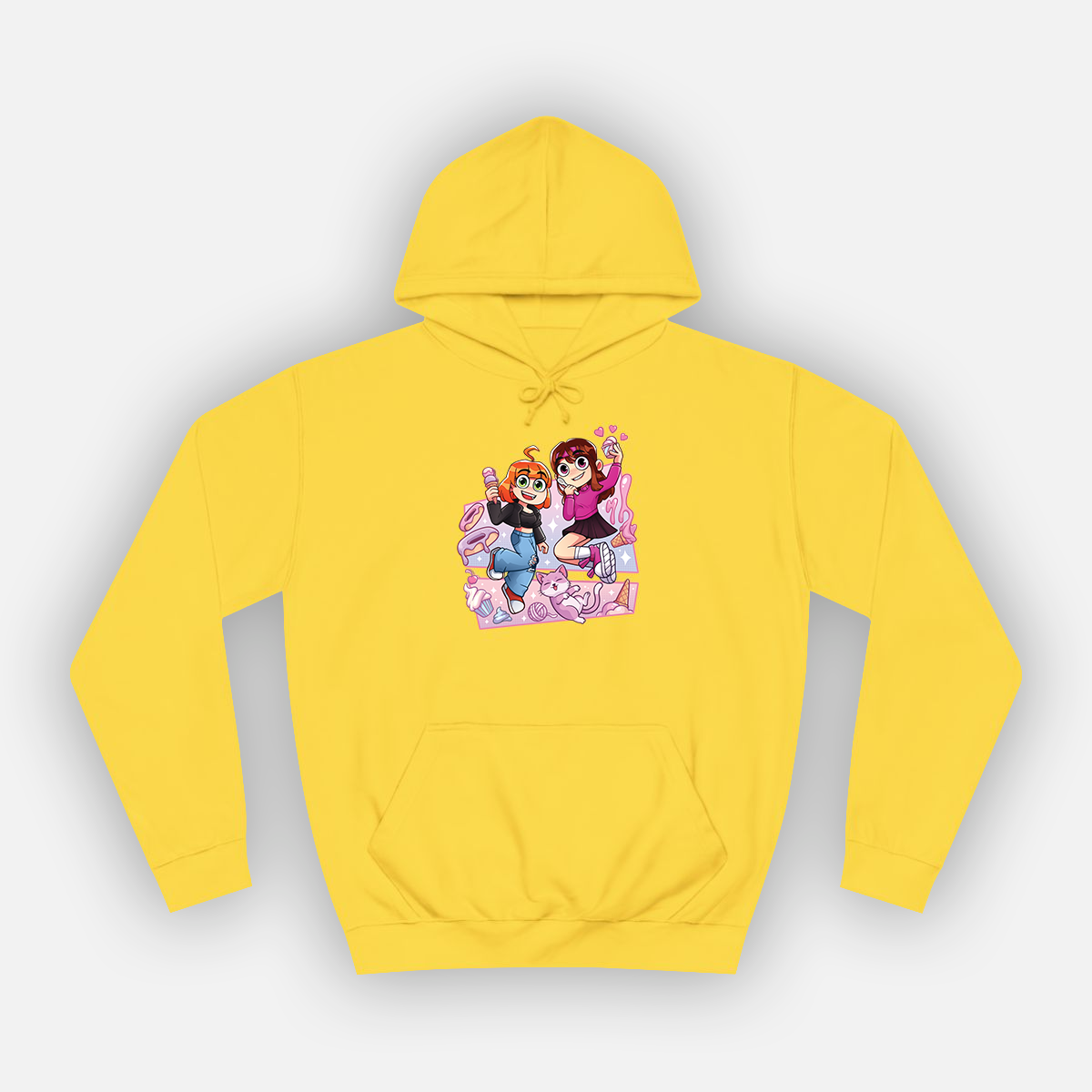 Sweat Anna & Lucy Girly Adulte